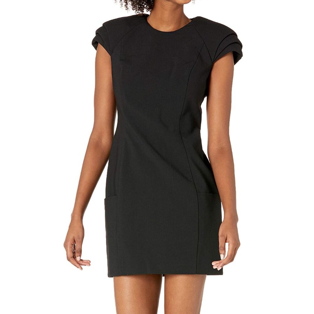 Mackage Women's Layered Cap Sleeve Mini Dress - Picture 4 of 10